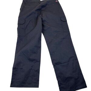Dickies Mens Cargo Pants Size 34x32 Black